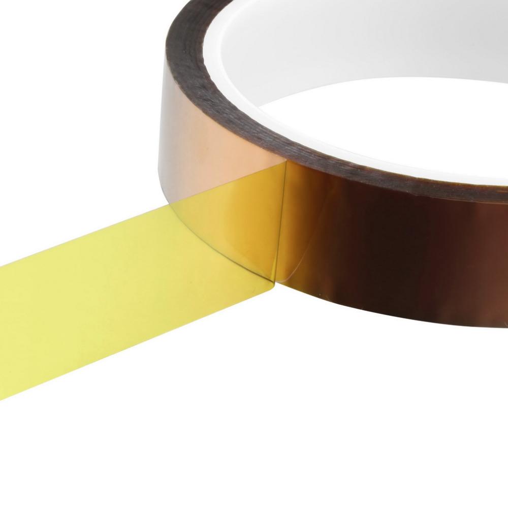 【VisioN Shop】x 30m Heat Temperature Polyimide Adhesive Tape Tawny Hot. 