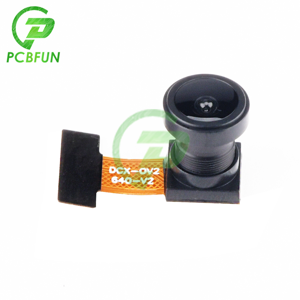 OV2640 Camera Module Fisheye Wide-angle Lens 68/160 Degree 24PIN 0.5mm Pitch for ESP32-CAM and TT Series Development Board. 