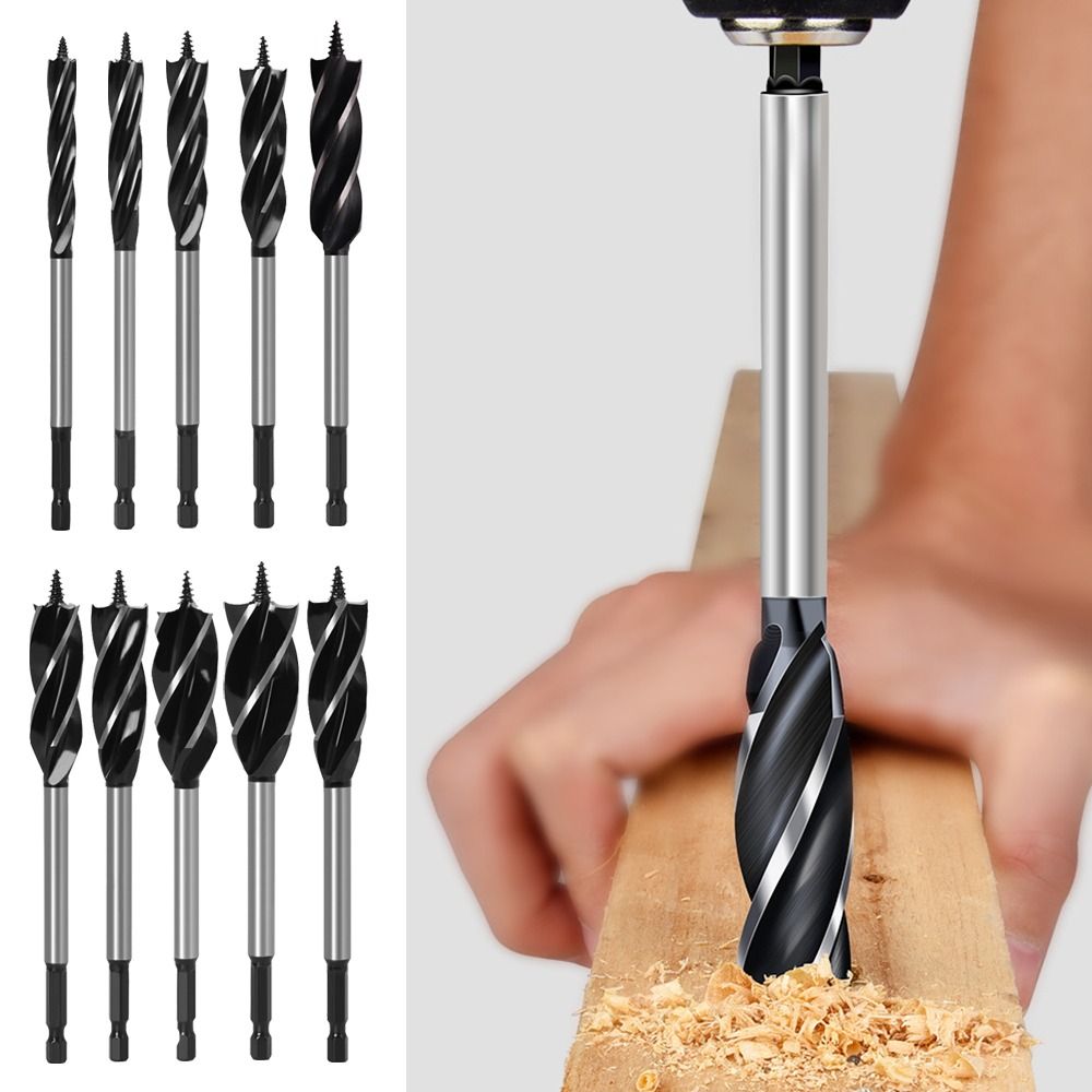 Multifunctional Wood Cutter Hole Opener Wood Milling Cutter Twist Drill Bit Woodworking Auger Drill Bit Wood Fast Cut. 
