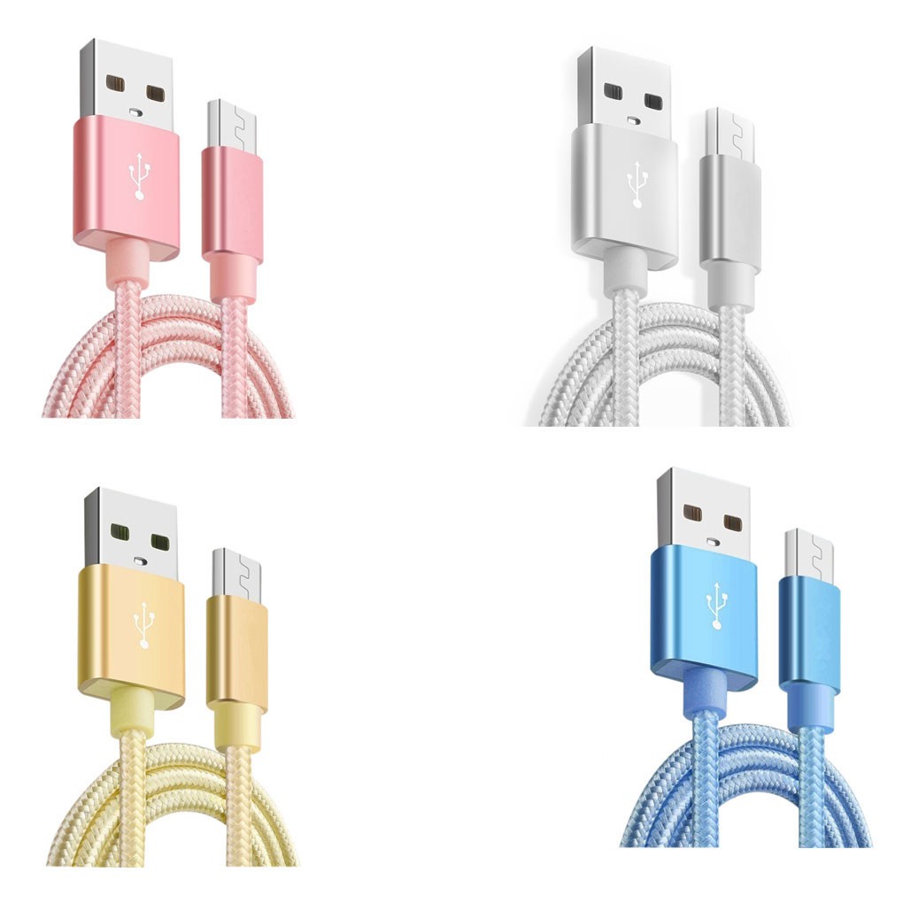 HXBG 3 Meters Universal Data Cable Replacement for Android Smartphones Phone Charge Wire Cord Line. 