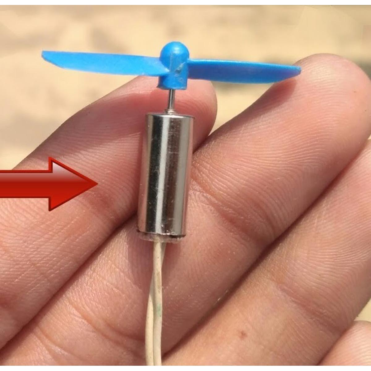Ultra High Speed Core Less Mini Motor With Blade 1pcs