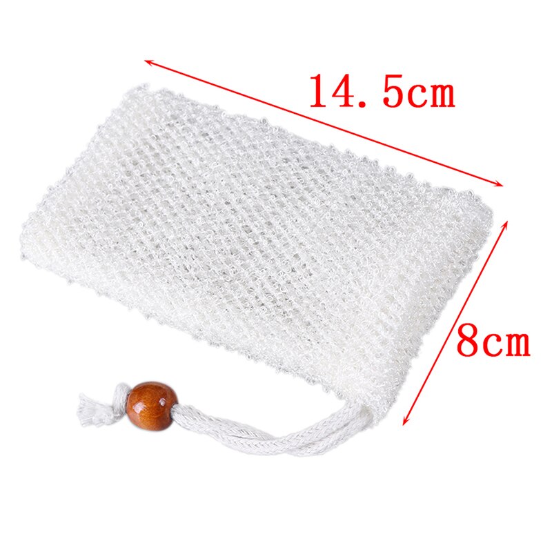 1PC Soap Saver Pouches Face Body Cleansing Soap Foaming Net Bubble Helper Mesh Cleanser Hanging Bath Washing Tool. 