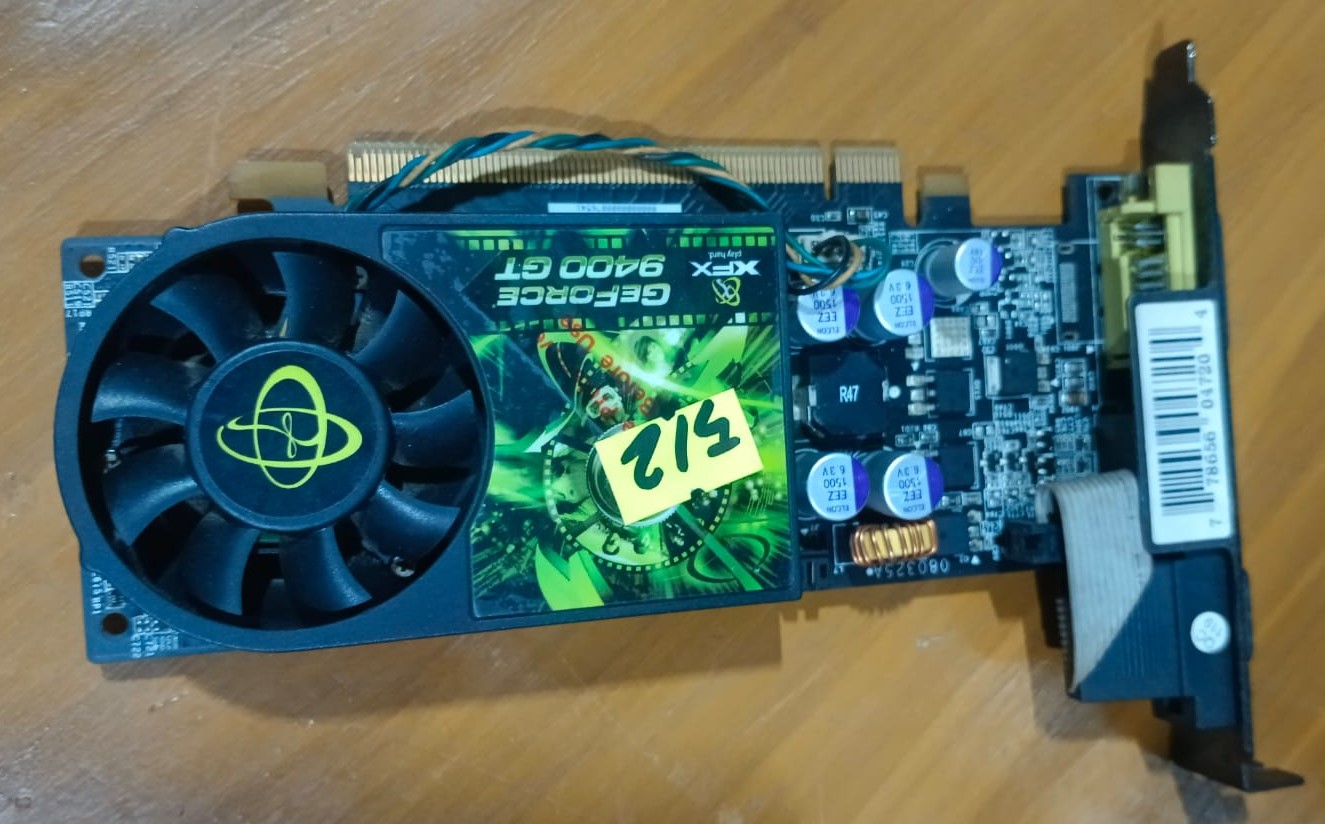 Graphics Card (GPU) DDR2 Model GF-9400GT 512MB korean Best Quality Product. 