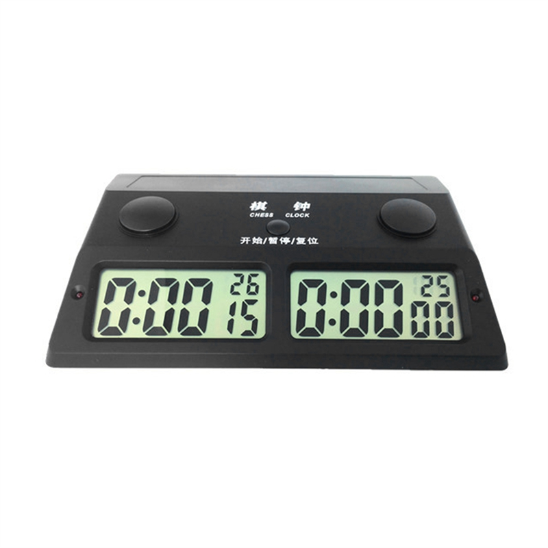 Chess Clock Competition Hour Meter Digital Board Game Stopwatch -385 Professional Chess Count Up Down
