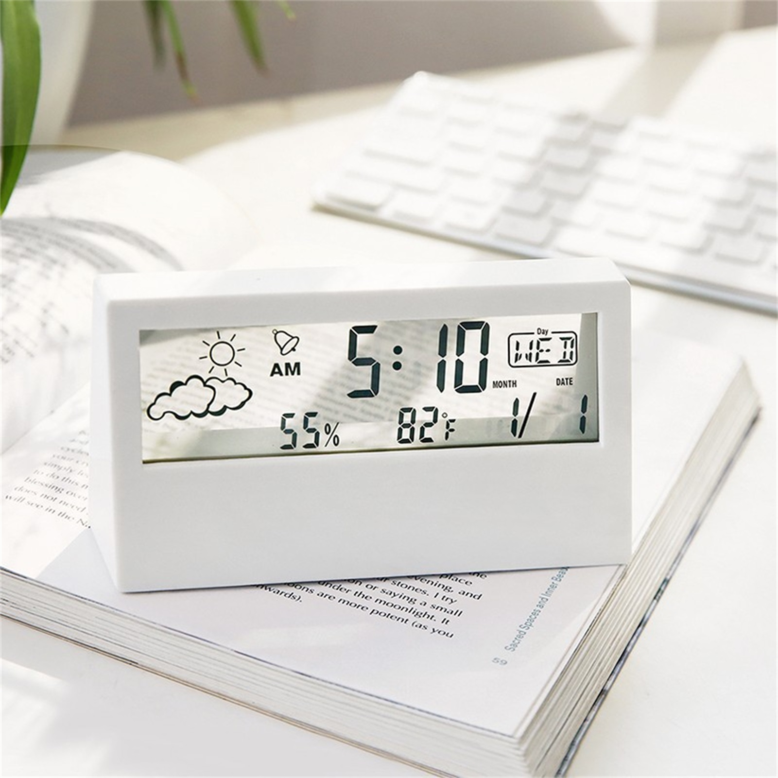 Small Desk Clocks Operate Small Desk Digital Alarm Clock. 