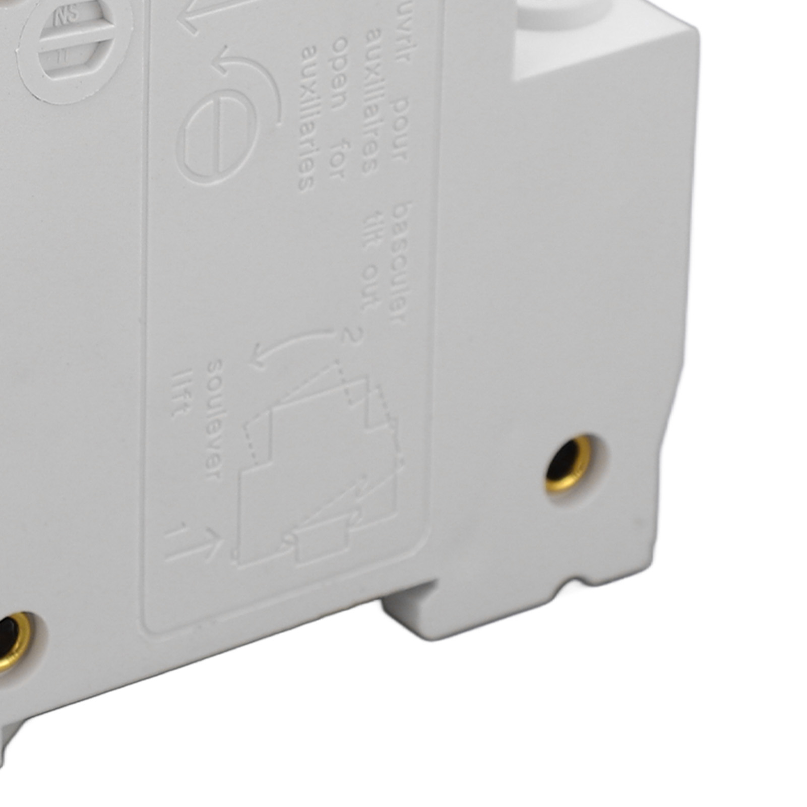 2P Circuit Breaker, Short Circuit Protection Switch DC 500V 50A Multifunctional for Ship Power System. 