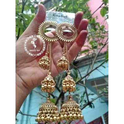 New hot sale big earrings