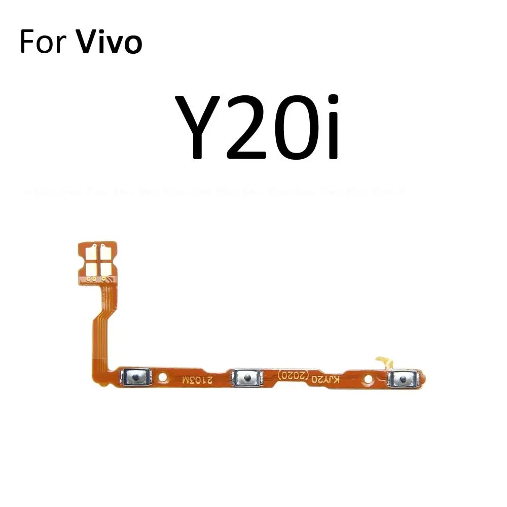 Switch Power ON OFF Key Mute Volume Button Flex Cable For Vivo Y20 Y20i Y20s G Y21 Y21A Y21e Y21G Y21s Y21T Replacement Parts. 