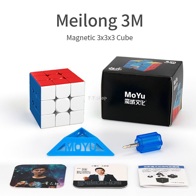 Moyu Meilong 3M Magnetic 3×3 Rubik's Cube ( Speedcube ). 