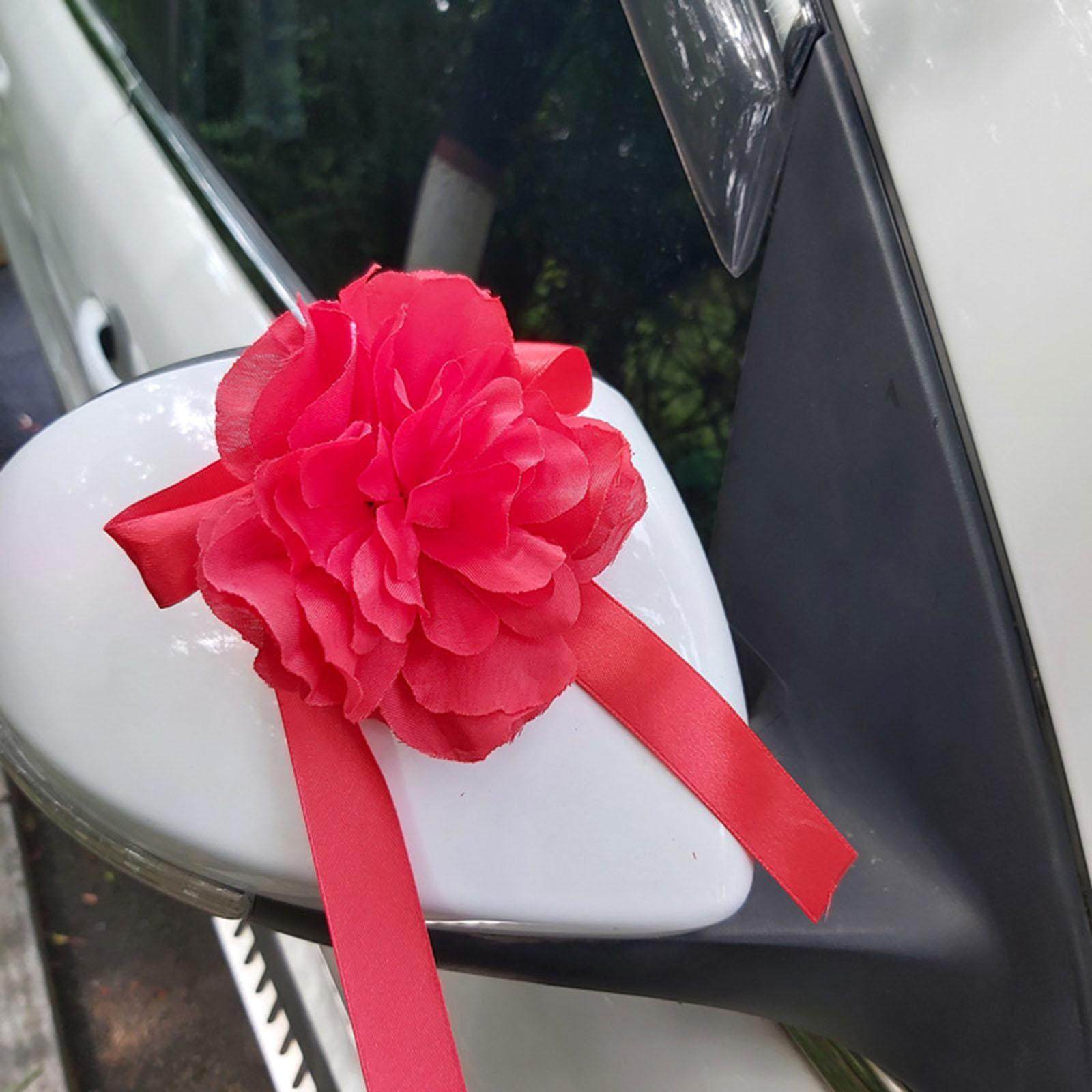 Wedding Car Flower Decoration Artificial Flowers Ornament for Ceremony Accessories. 