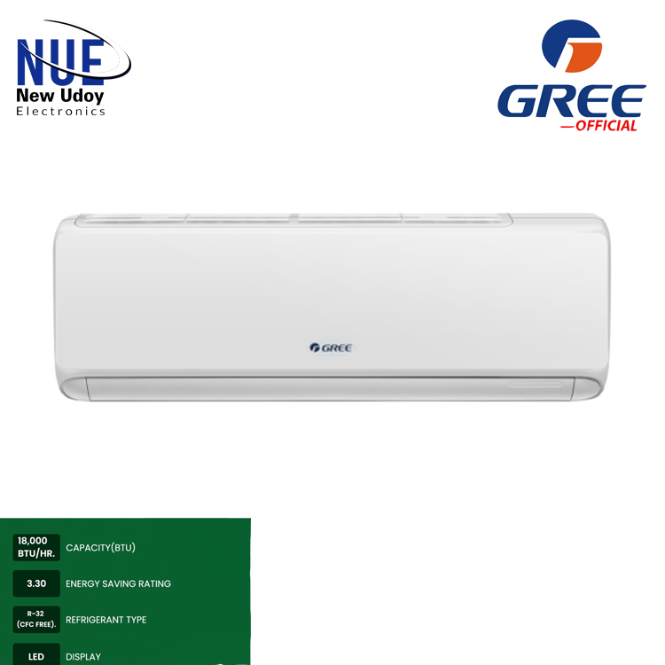 Gree GS-12XCM32 / GS12XCO32 model 1 Ton Split Type Non-Inverter Air Conditioner new model official with Free Delivery