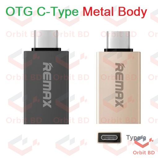 OTG C-Type Metal Body Type C Male Adapter To USB 3.0 Female Converter OTG Function USB 3.0 OTG Data Sync For Android Mobile Phone. 