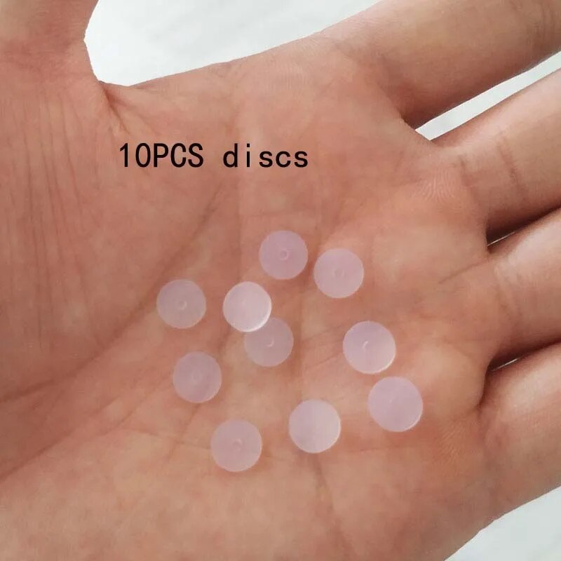 Piercing Healing Silicone Discs Soft Anti Hyperplasia Anti-sagging Fixed Rings for Nose Ear Cartilage Soft Gasket Spacers body. 