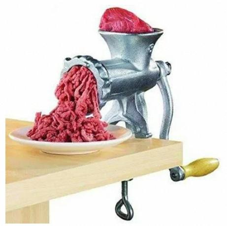 Manual Meat Grinder Keema Machine. 10 Number Large Size Meat Grinder Meat Mincer Keema Machine high quality ,Aluminum Meat Mincer Grinder.. 