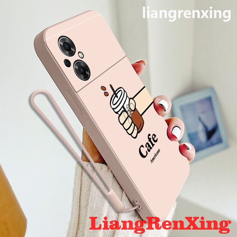 Casing Xiaomi Poco M5 4G Poco M5S phone case softcase liquid silicone protector smooth shockproof bumper cover new design coffee aesthetic ytsnkf02. 