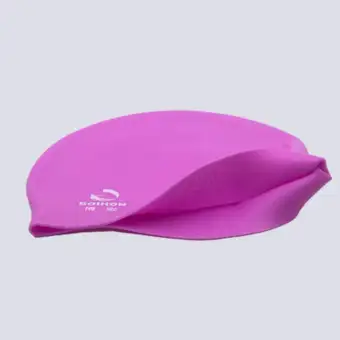 Te Bh205 Waterproof Swimming Caps Protect Ears Long Hair Sports