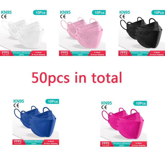 CE FFP2 mask fpp2 approved colors respiratory mask fpp2 Reusable Moth Face Mask kn95 mask FFP2mask ce ffp3. 