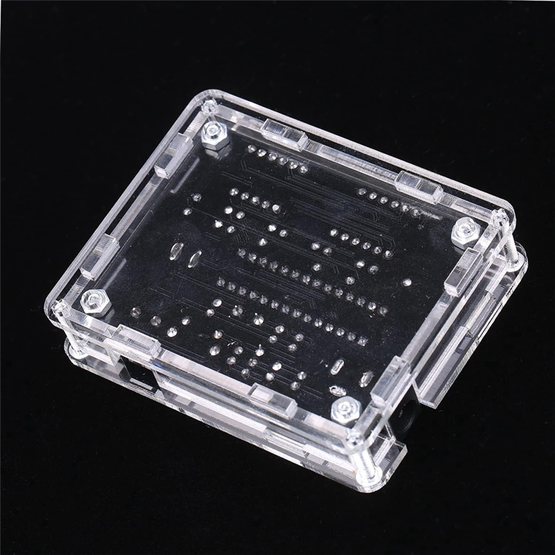 Frequency Meter,10MHz Frequency Meter DIY Kit Frequency Counter AVR Frequency with Shell Counter 0.000 001Hz Resolution Easy Install. 