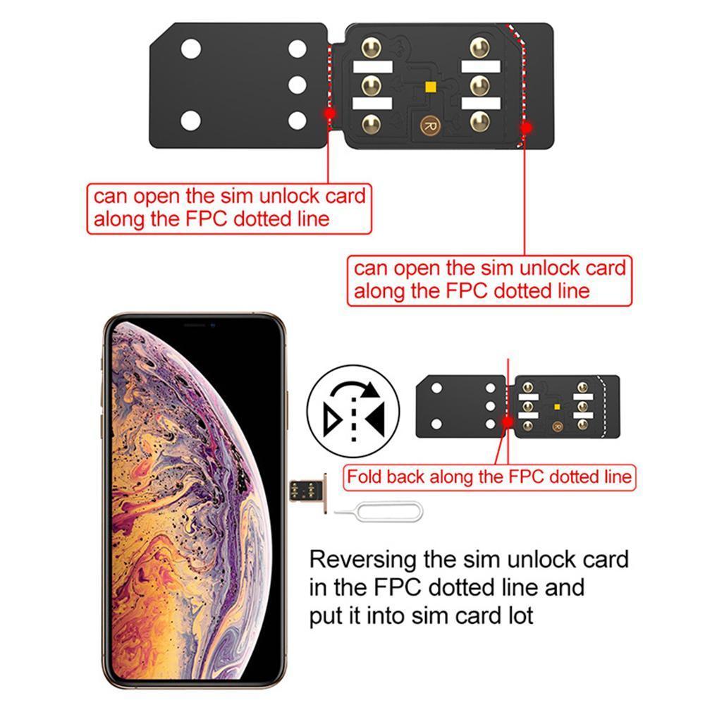 Unlock Card R-SIM14 Perfect Unlock Universal Rsim Nano Unlock Card R-SIM14 X Ultra ICCID SIM for All Models（1pcs/2pcs/4pcs）. 