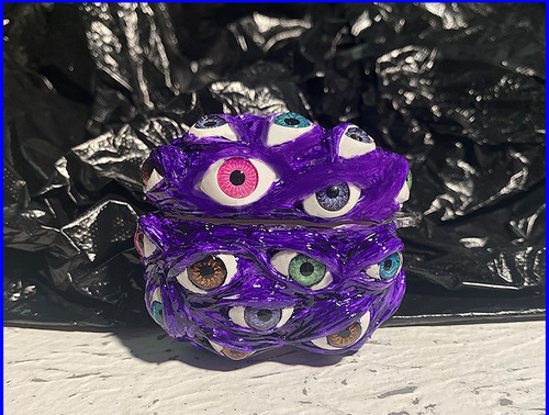 3d Gothic Scary Monster Evil Eyes Case Cat Eye Case Airpod Pro 2nd Gen Case Air Pods Pro Case 2 Case With Chain. 