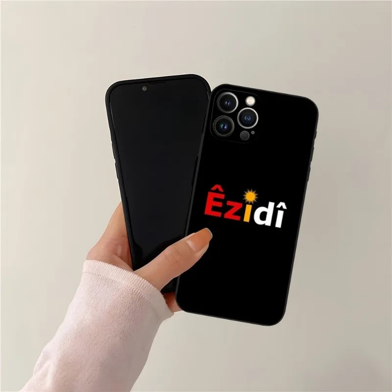 Yazidi Ezidi Flag Phone Case For Iphone 13ProMax 11 14 12 Pro Max Mini Xr X Xs 7 8 6 6s Plus Funda Shell Cover Loser Lione. 