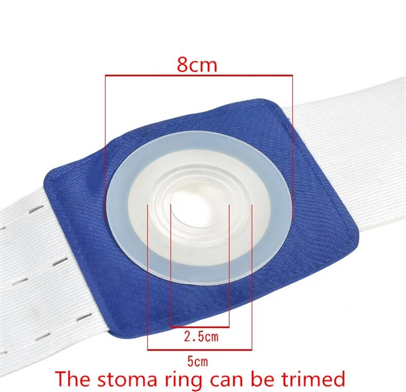 Colostomy Bags Ostomy Belt Drainable Urostomy Bag after Colostomy Ileostomy Pouch Ostomy Belt with Bag. 