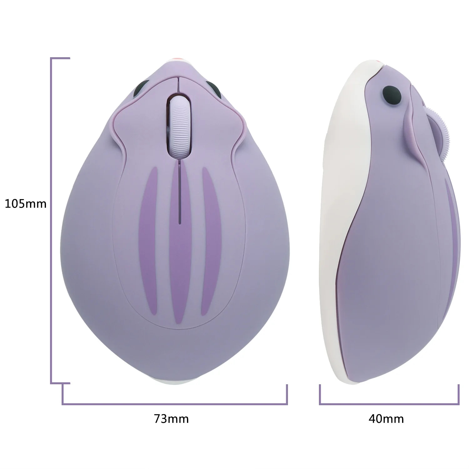 New Bluetooth Cute Mouse USB Optical Wireless Gaming Cartoon Mause Pink 3D Hamster Shape Gamer Laptop Mice 1600DPI For Girl Gift. 