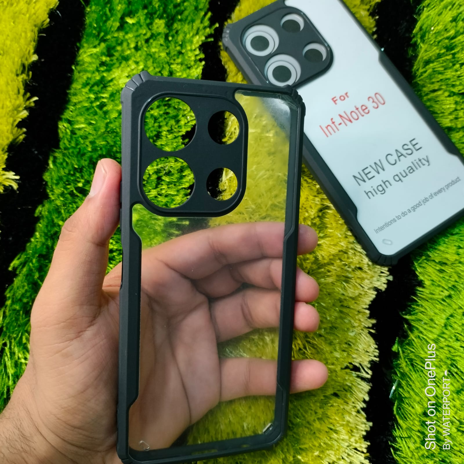 Infinix Note 30 / Infinix Note 30 5G Back Cover ShockProof Airbinger Longlasting Clear Transparent Hard Case X6833B, X6716B. 