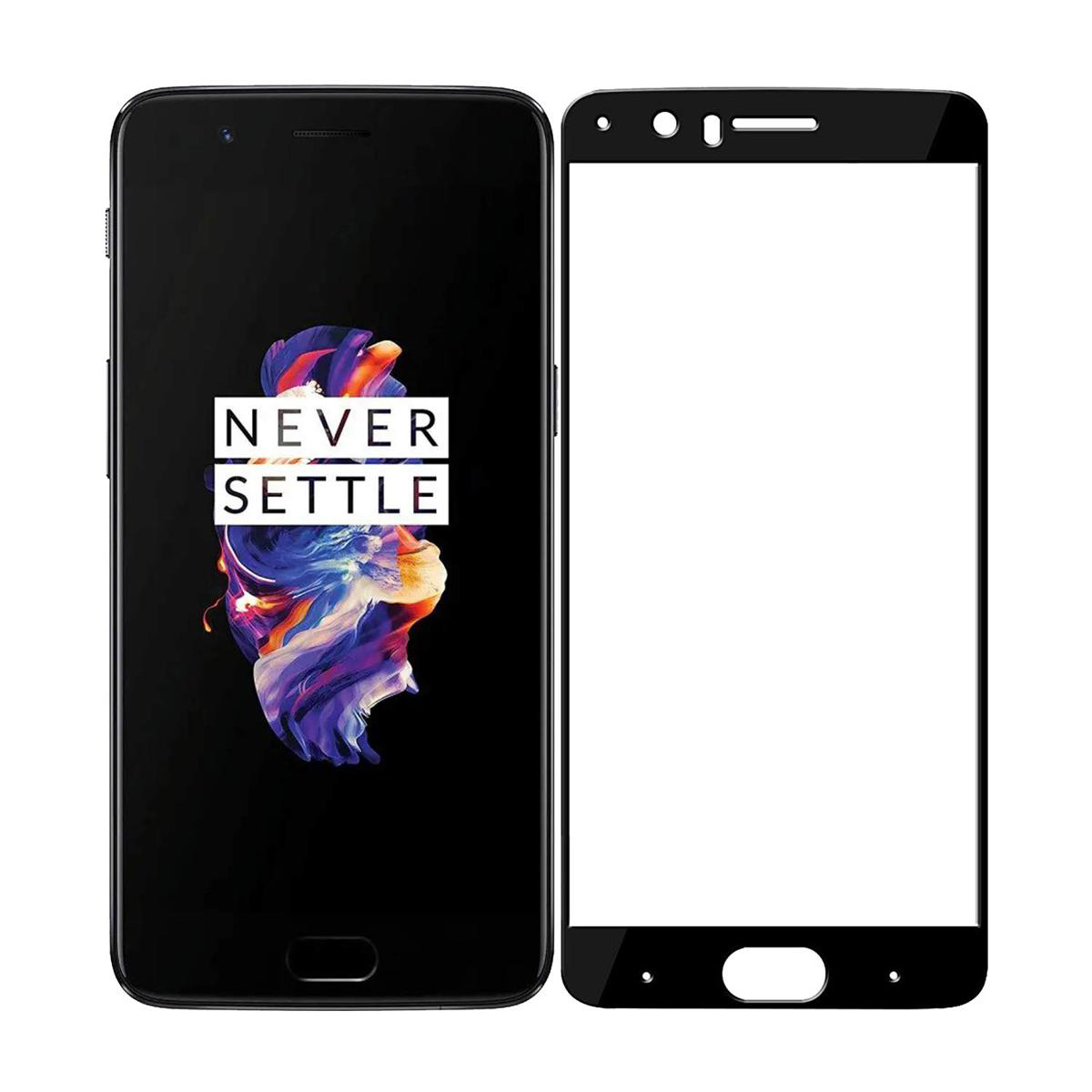 OnePlus 5 Screen Protector 5D, 6D, 9D, 11D, 13D, 21D Anti-Glare Scratch Resistant, High-Quality Glass