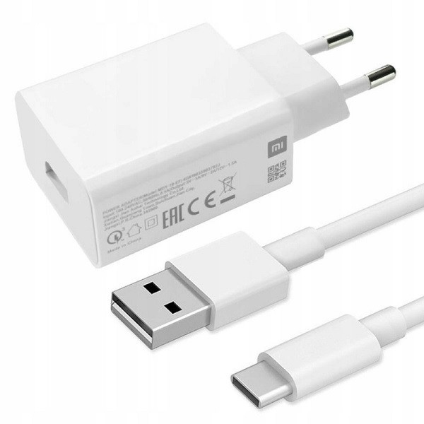 Xiaomi Fast Charger 27W QC3.0 Quick Charge Adapter USB Type-C For Xiaomi MI. 