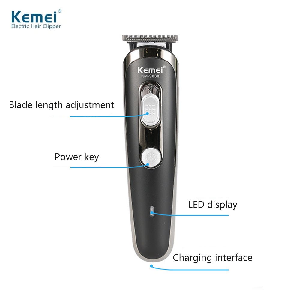 Kemei Km 9030 Titanium Blade Professional Trimmer And Hair Clipper For Men - Trimmer - Trimmer