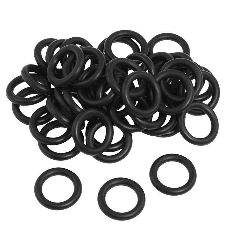 18mm x 3mm Nitrile Rubber O Ring Oil Sealing Seals 50 PCS