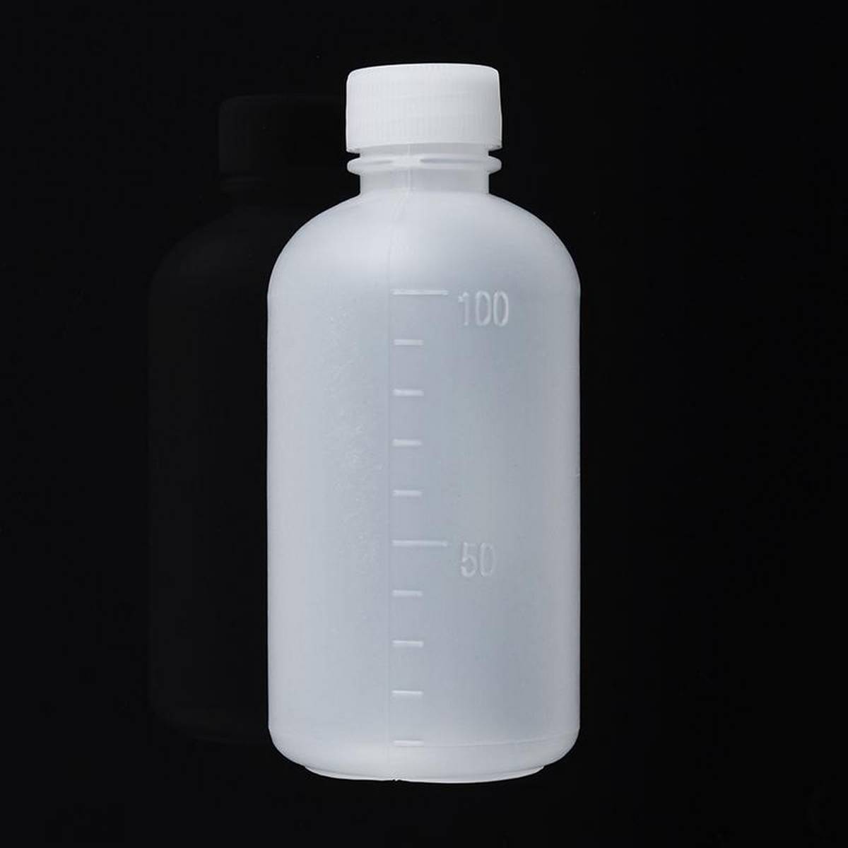 100mL Plastic White Sample Reagent bottle