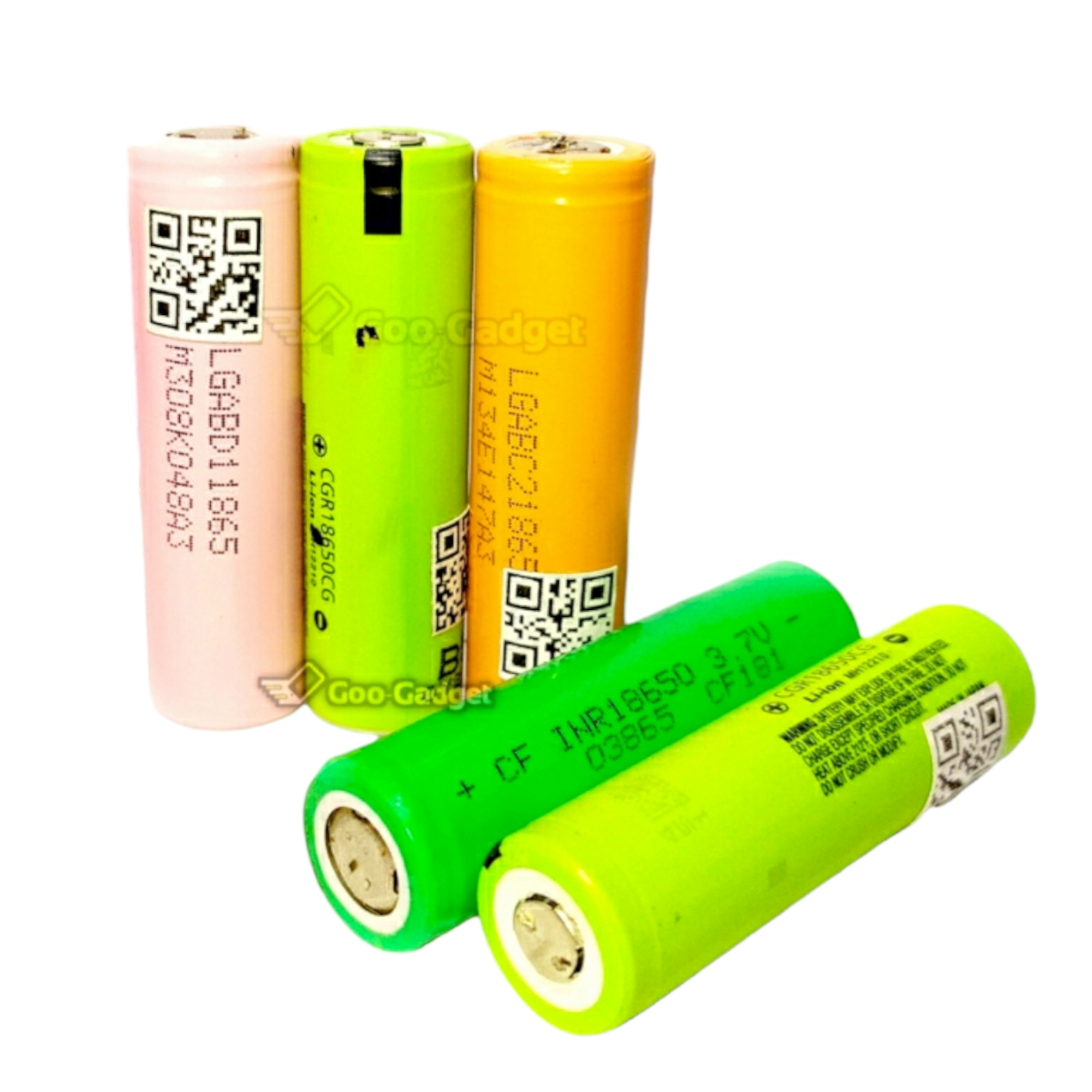 18650 3.7V Lithium-Ion Battery 4-pis 1800mAh Rechargeable Battery Reliable Power Source for Various Devices Enhanced Battery Performance. 