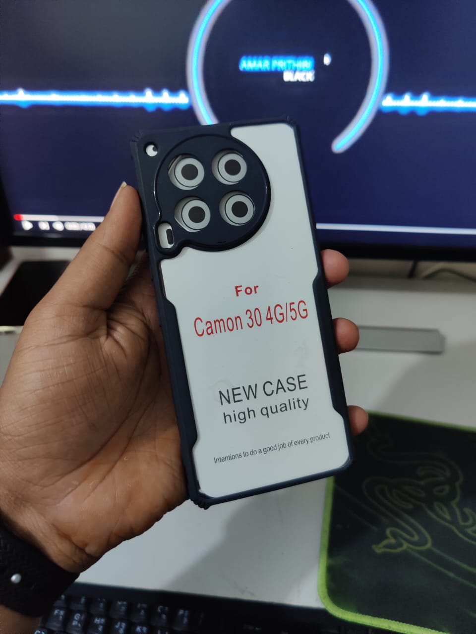 For Tecno Camon 30 4G / 5G Xundd Airbags Soft TUP Bumper Shockproof Shell Back Clear Camera and Screen Protective Phone Cover. 
