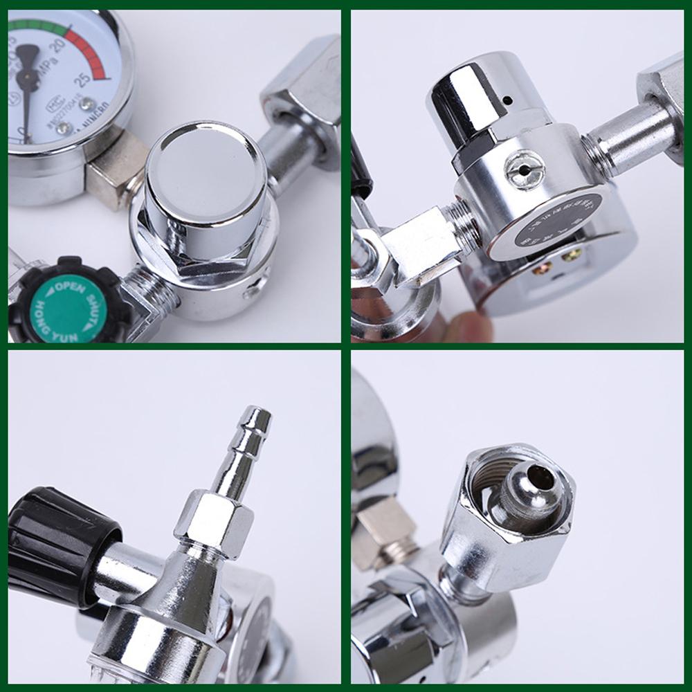 0-25Mpa Argon Regulator CO2 Mig Tig Flow Meter Gas Regulators Flowmeter Welding Weld Gauge Pressure Reducer. 