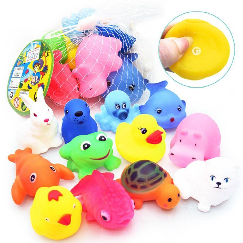 soft rubber animal toys