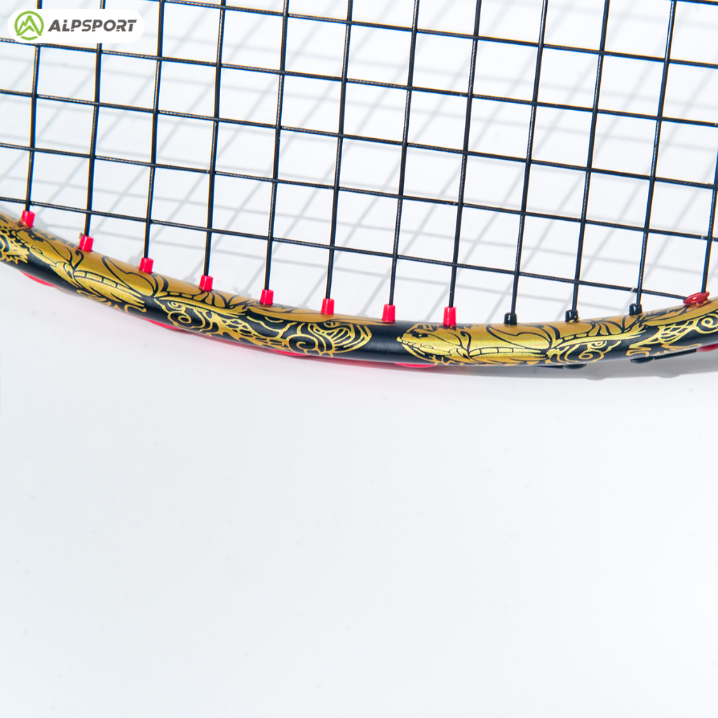 ALP-SPORT GD【Righteous】Golden Dragon Badminton Racket ★10U Super Light (52g)★T800 Full Carbon★26/28/30Lbs Tension 🔥Free Delivery | 1-Year Warranty | Pro-Level Performance🔥. 