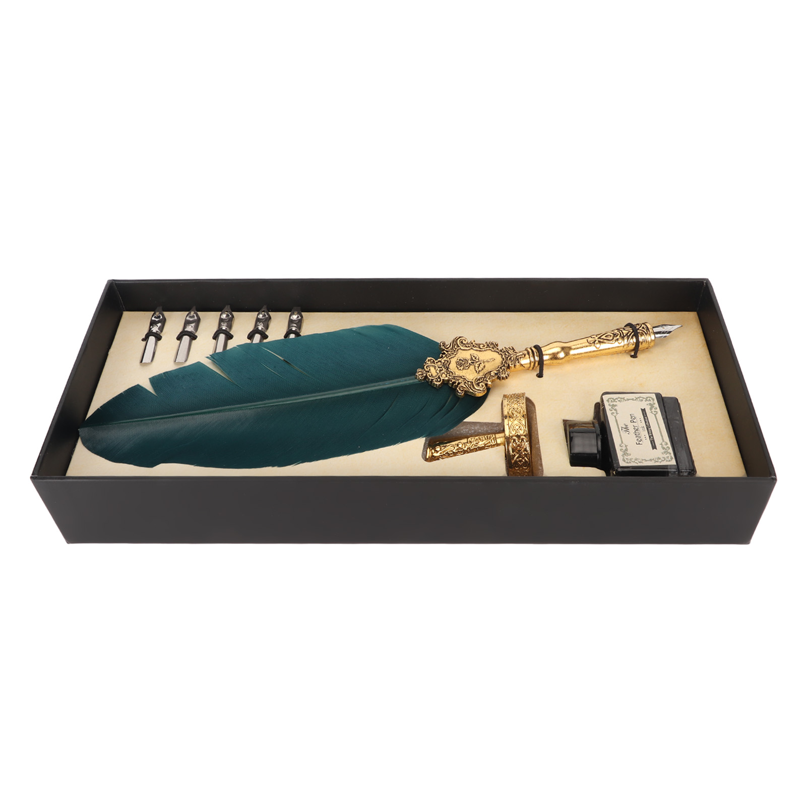 Quill Pen Set, Light Weight Elegant Writing Smoothly Exquisite