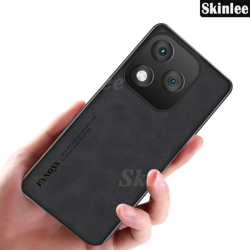 Phone case For Honor 400 Lite 5G Back cover Fluff Hard Cortex Plush Cover with Soft Frame Anti-knock For Honor 400 Lite Cover cases. 