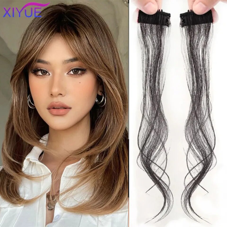 XIYUE Dragon whisker bangs wig piece with eight character bangs bangs wigs bangs wigs women's natural bangs