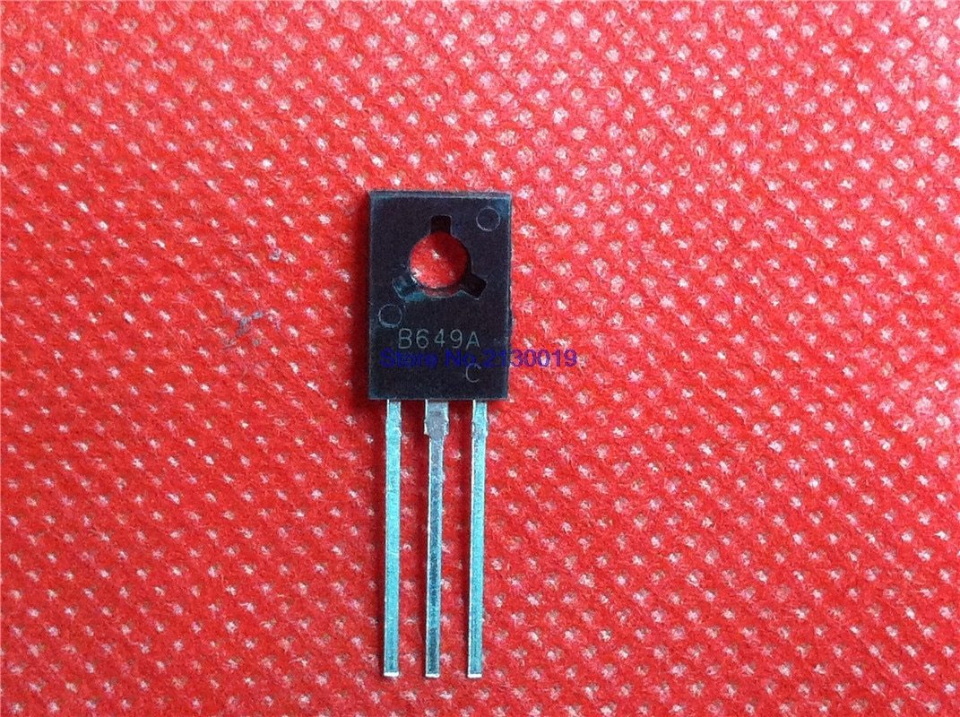 5Pcs- 2SB649A 2SB649 B649 649 PNP Transistor 120V 1.5A 20W Silicon Bipolar Power Transistors Triode TO-126 Package Electrical Circuitry & Parts. 