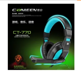 Canleen/jiahe ct-770 gaming headset notebook headset computer headset with  microphone: Buy Online at Best Prices in Bangladesh | Daraz.com.bd