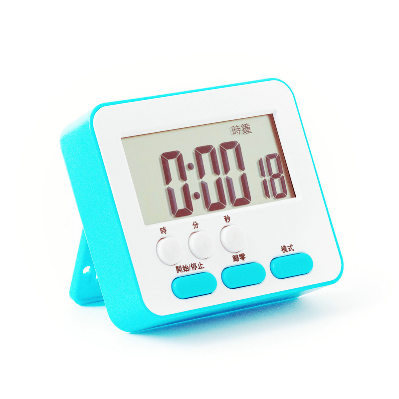 Timer Self-Discipline Timer Kitchen Reminder Mute Learning Beauty Countdown with Flashing Light Electronic Alarm Clock. 