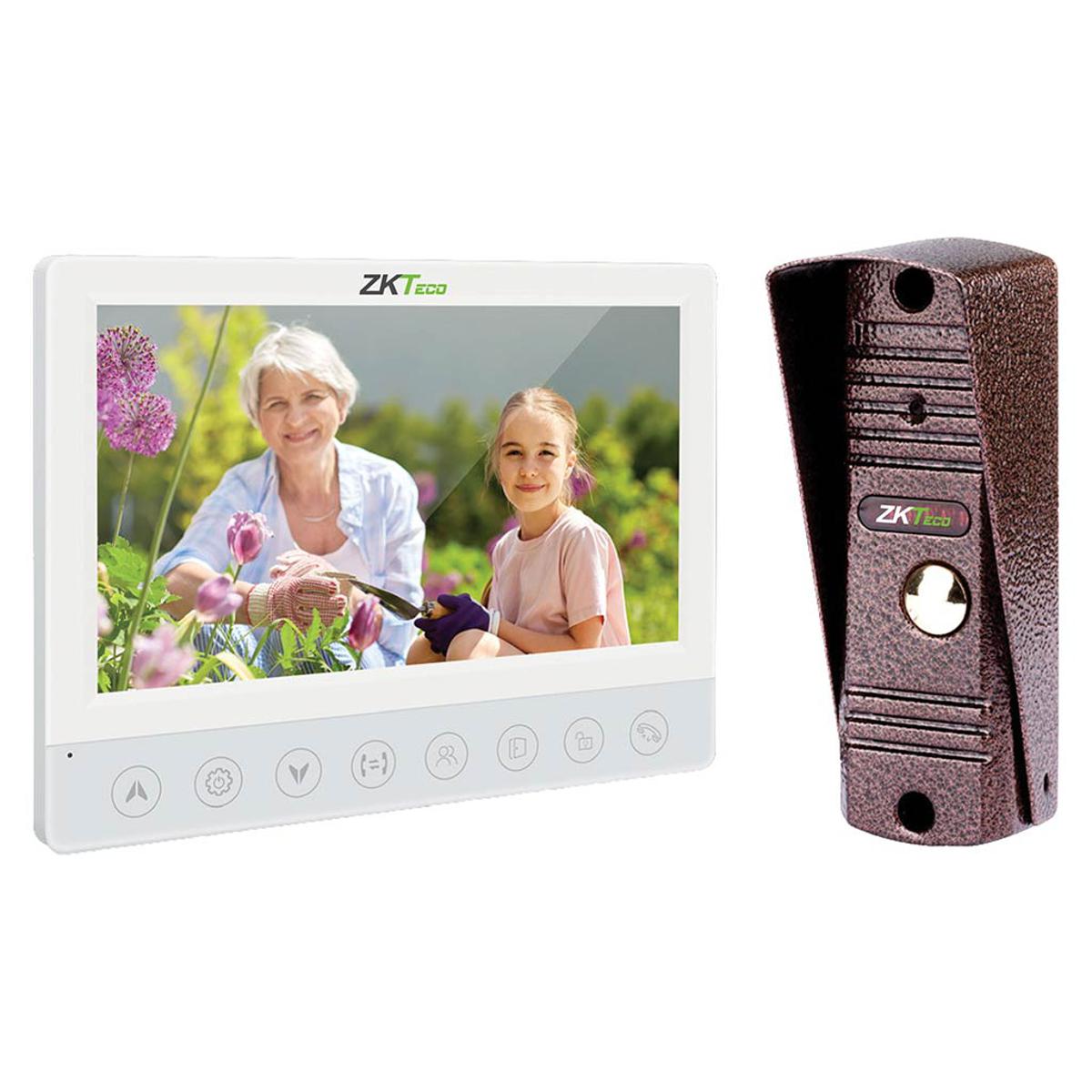 ZKTeco VK07-A01 Video Intercom System with 7'' Tenant Station and Entrance station