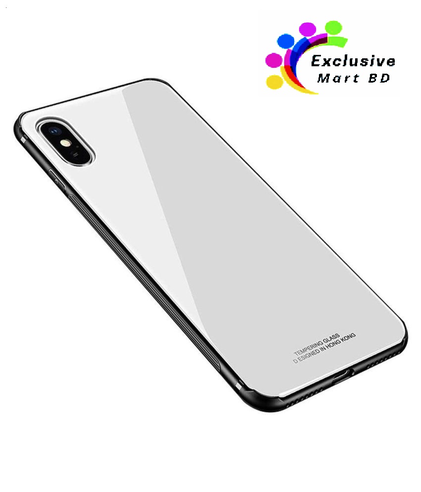 For Xiaomi Redmi 9A Redmi 9i Hard Case HONG KONG Design Tempered Glass  TPU Mirror Hybrid Shockproof Full Body Protective Cover Phone Camera