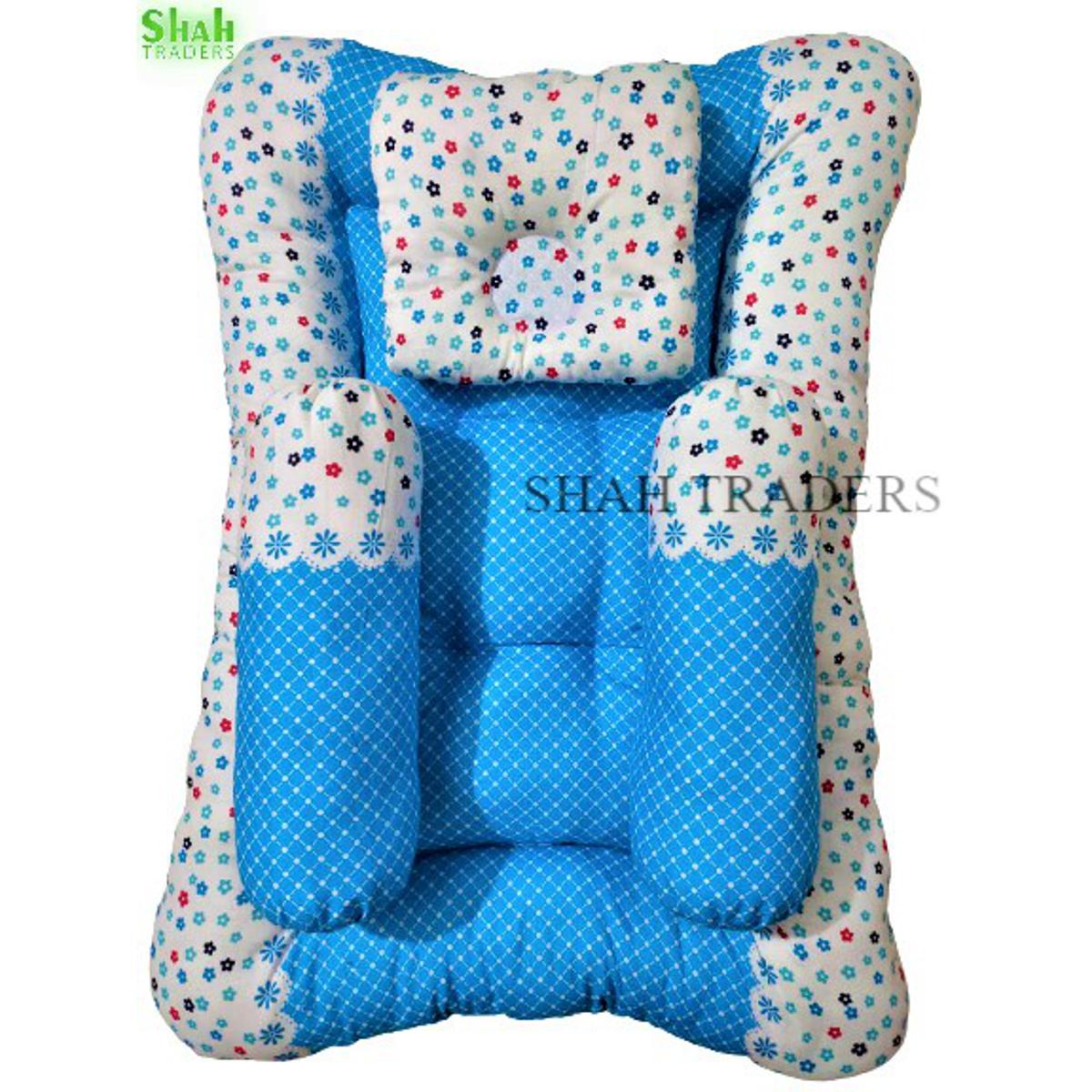 Baby Bedding Set 36 Inch x 26 Inch Multicolor - নবজাতকের আরামদায়ক বিছানা সেট