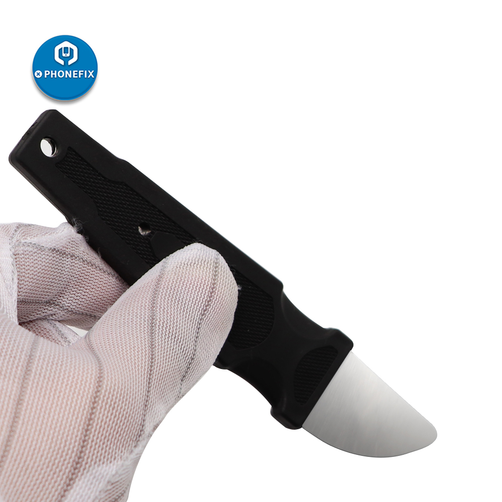 JAKEMY JM-OP12 Metal Blade LCD Touch Screen Tommy Bar Opening Pry Tool Teardown Cutter Disassemble Repair Tool for iPhone iPad. 