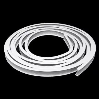 4m White Plastic Pvc Curtain Track Runner Rail Wall Ceiling