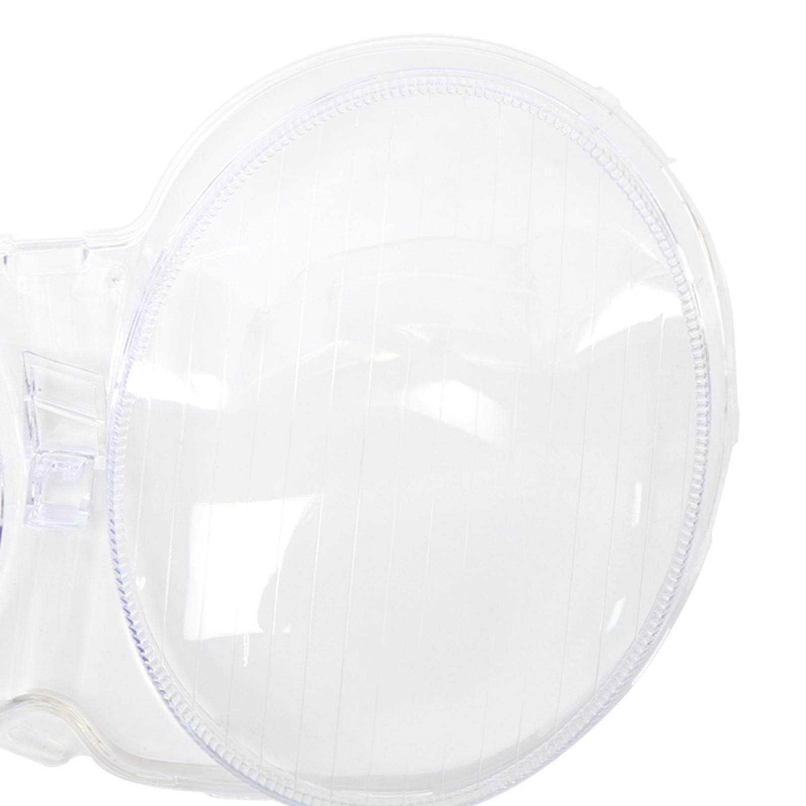 Front Headlight Headlamp Lens Cover Shell Fit for Mercedes E300 W210 E-Class 1996-1999 - left. 